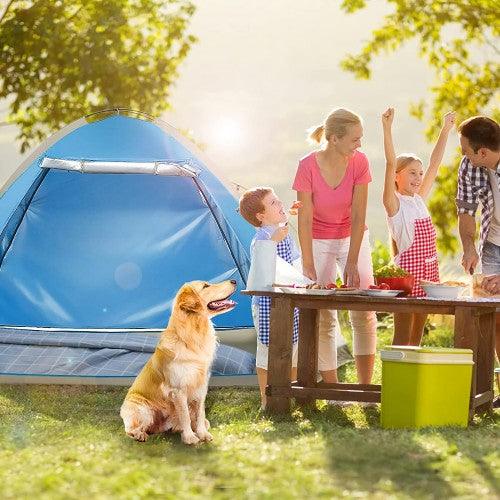 Large Pop Up Tent, UV Protection, Lightweight, Waterproof, Foldable Outdoor Indoor Beach Camping Tent for 4-5 Persons - Toytexx Large Pop Up Tent, UV Protection, Lightweight, Waterproof, Foldable Outdoor Indoor Beach Camping Tent for 4-5 Persons - Toytexx